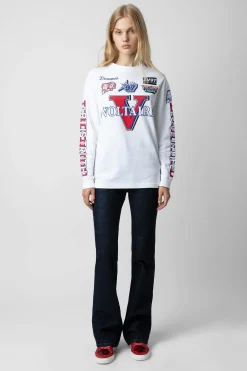 Unisexe^Zadig & Voltaire T-Shirt Noane Voltaire