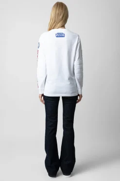 Unisexe^Zadig & Voltaire T-Shirt Noane Voltaire