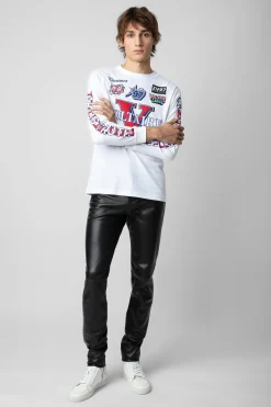 Unisexe^Zadig & Voltaire T-Shirt Noane Voltaire