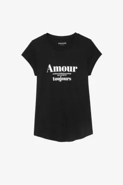 T-Shirts^Zadig & Voltaire T-Shirt Skinny Amour Toujours