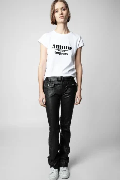 T-Shirts^Zadig & Voltaire T-Shirt Skinny Amour Toujours