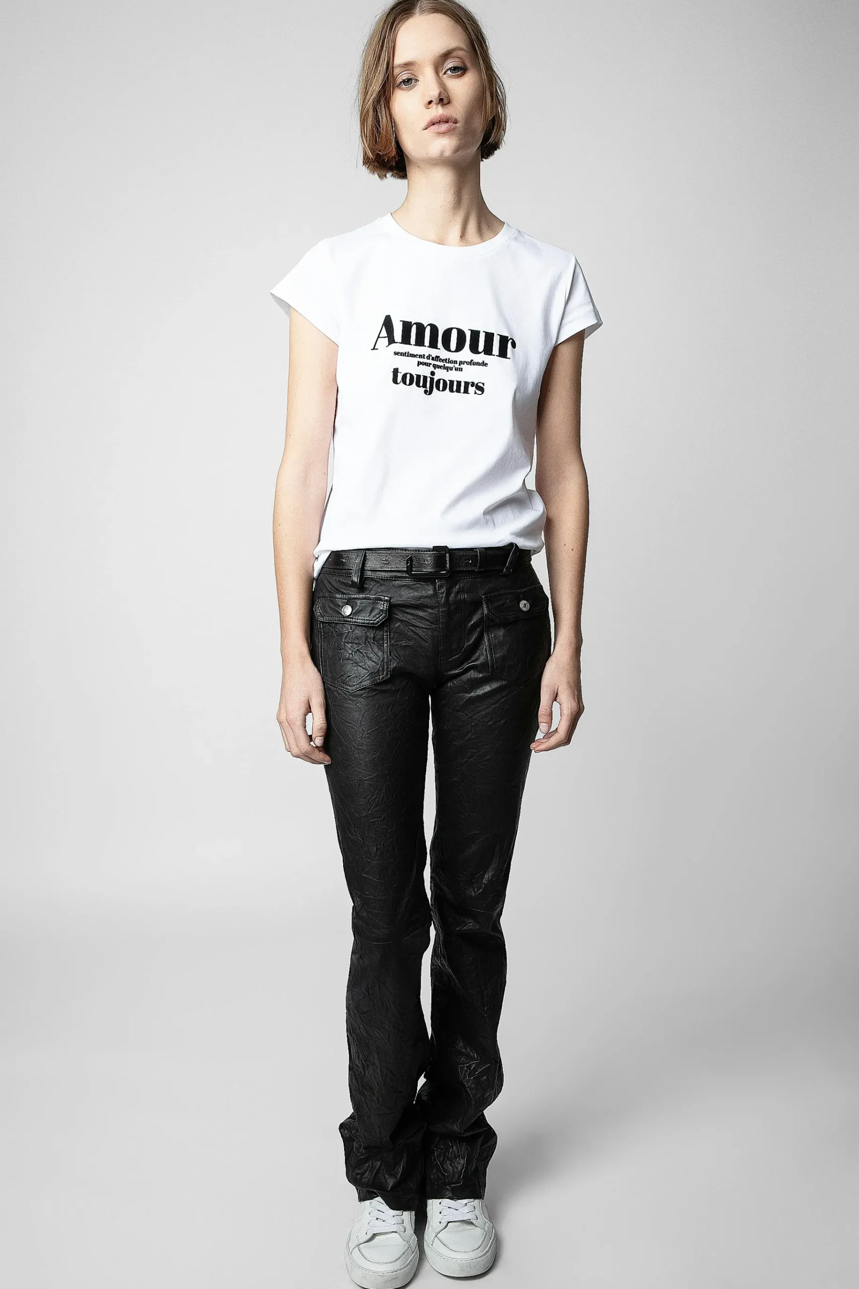 T-Shirts^Zadig & Voltaire T-Shirt Skinny Amour Toujours