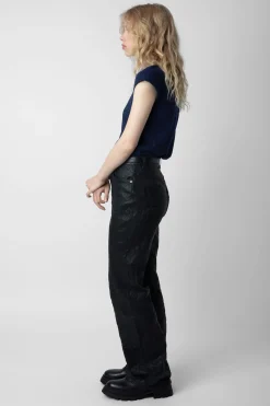 T-Shirts^Zadig & Voltaire T-Shirt Skinny Etoiles Strass