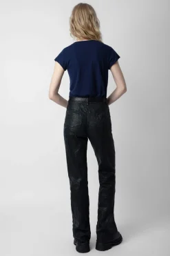 T-Shirts^Zadig & Voltaire T-Shirt Skinny Etoiles Strass