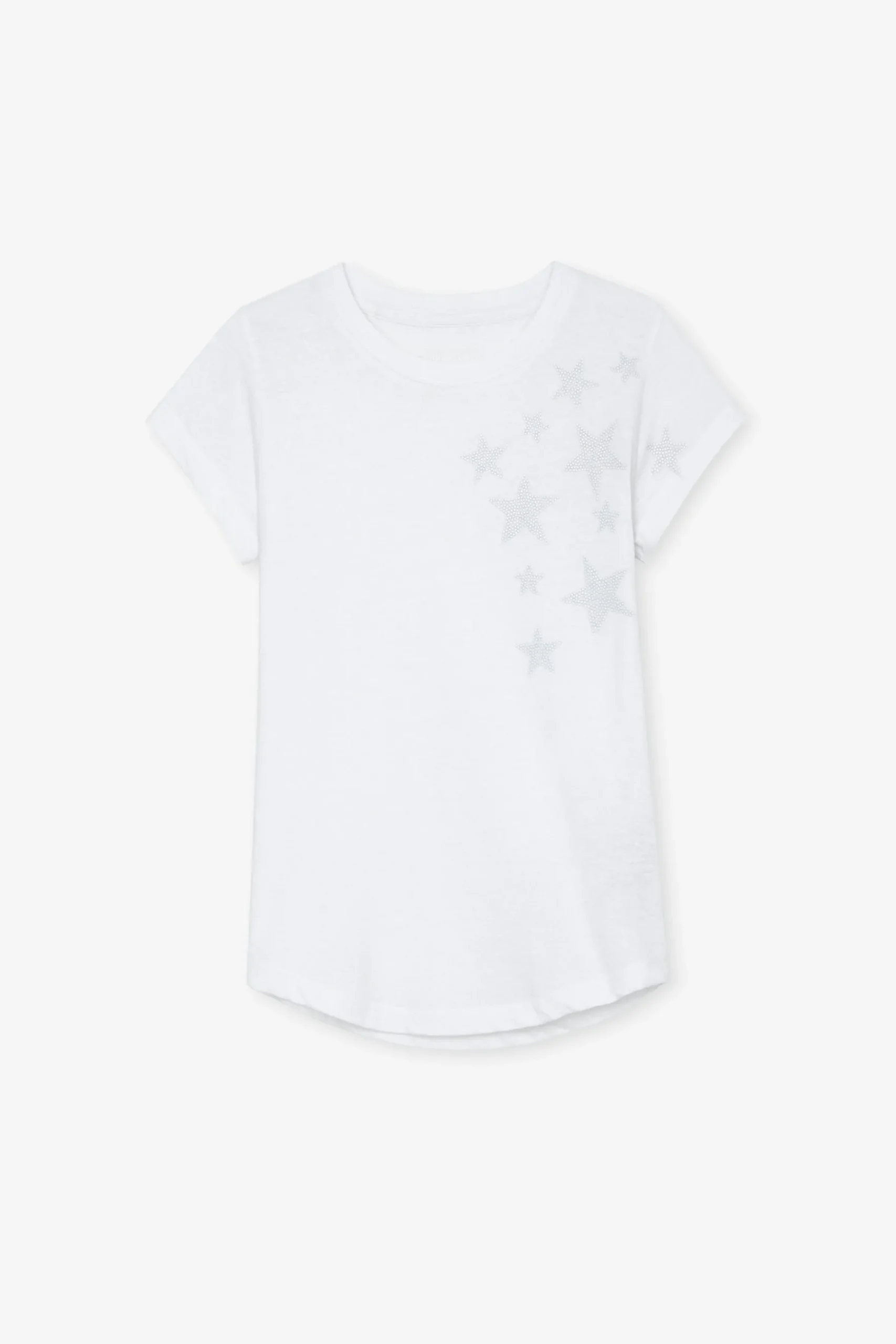 T-Shirts^Zadig & Voltaire T-Shirt Skinny Etoiles Strass