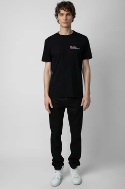 T-Shirts^Zadig & Voltaire T-Shirt Ted A Imprime Photo