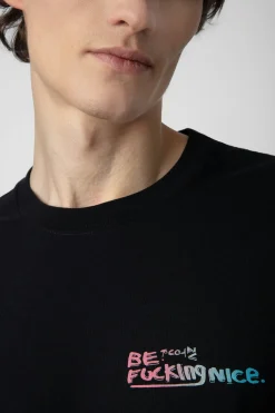 T-Shirts^Zadig & Voltaire T-Shirt Ted A Imprime Photo