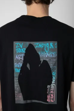 T-Shirts^Zadig & Voltaire T-Shirt Ted A Imprime Photo