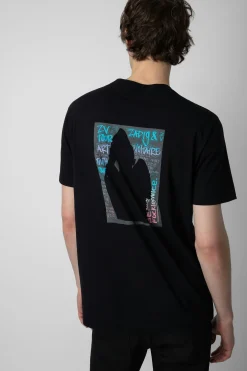 T-Shirts^Zadig & Voltaire T-Shirt Ted A Imprime Photo