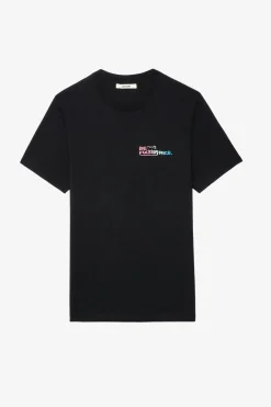 T-Shirts^Zadig & Voltaire T-Shirt Ted A Imprime Photo