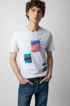T-Shirts^Zadig & Voltaire T-Shirt Ted A Imprime Photo