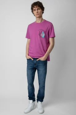 T-Shirts^Zadig & Voltaire T-Shirt Ted A Imprime Photo