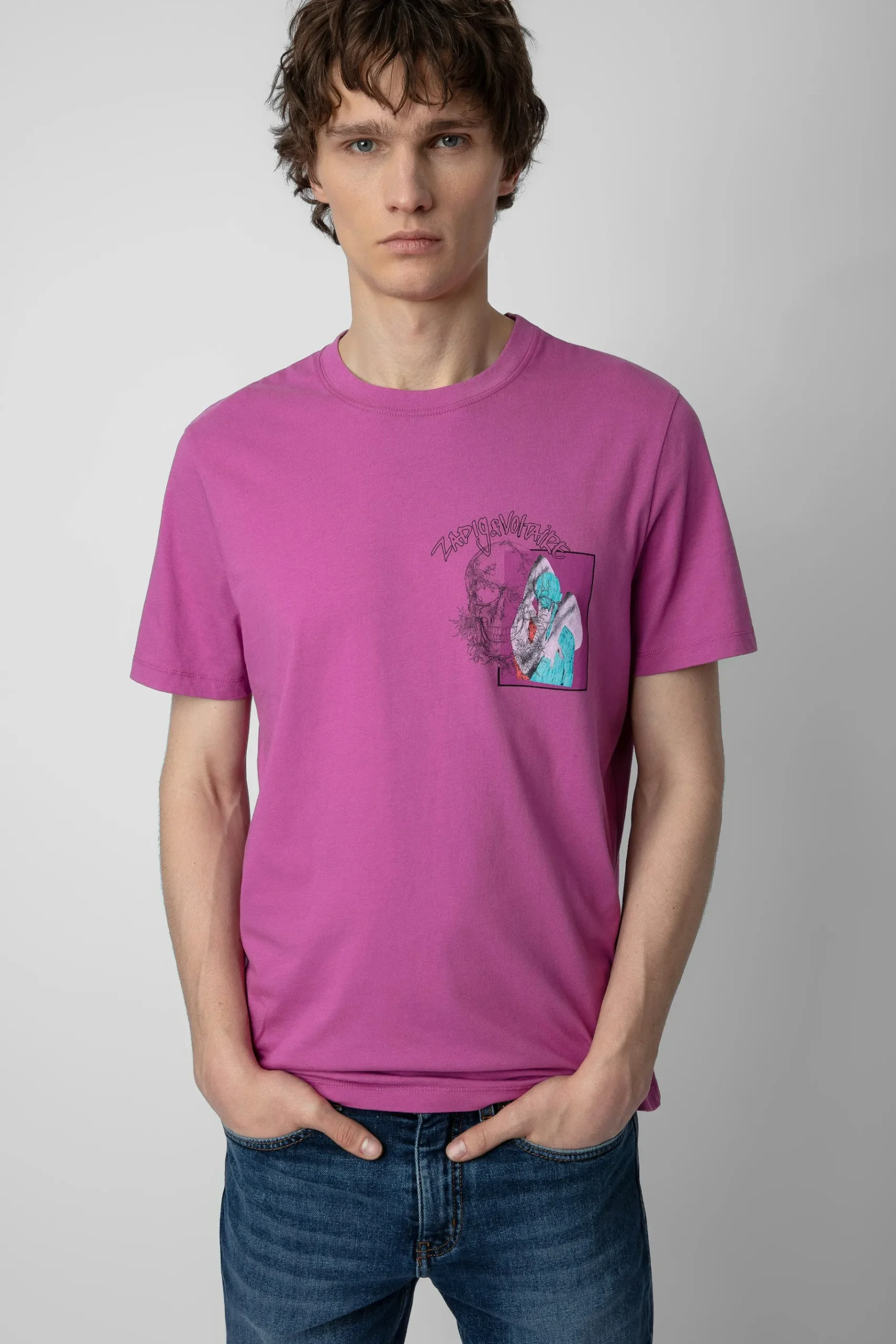 T-Shirts^Zadig & Voltaire T-Shirt Ted A Imprime Photo