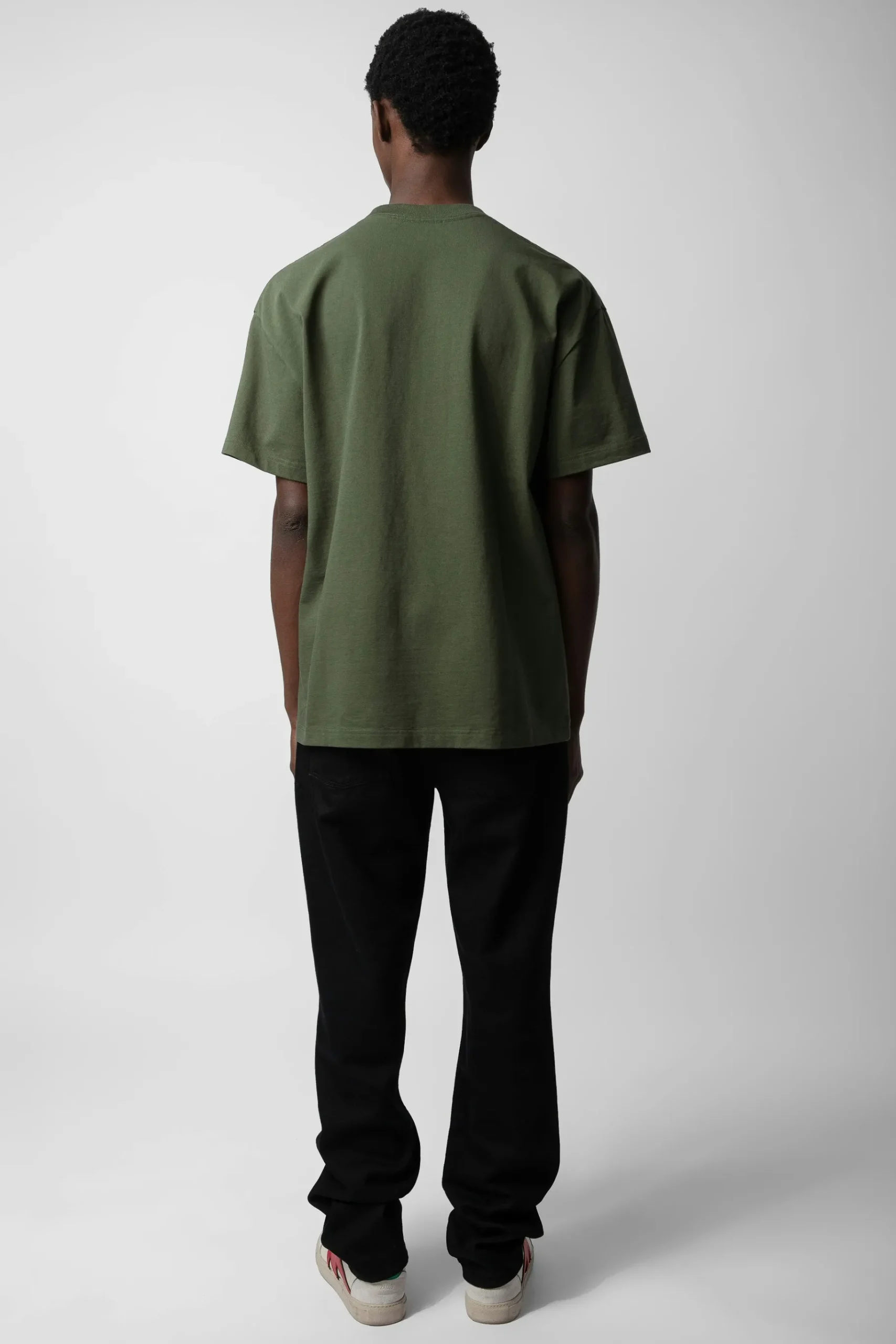 T-Shirts^Zadig & Voltaire T-Shirt Tete De Mort En Peluche