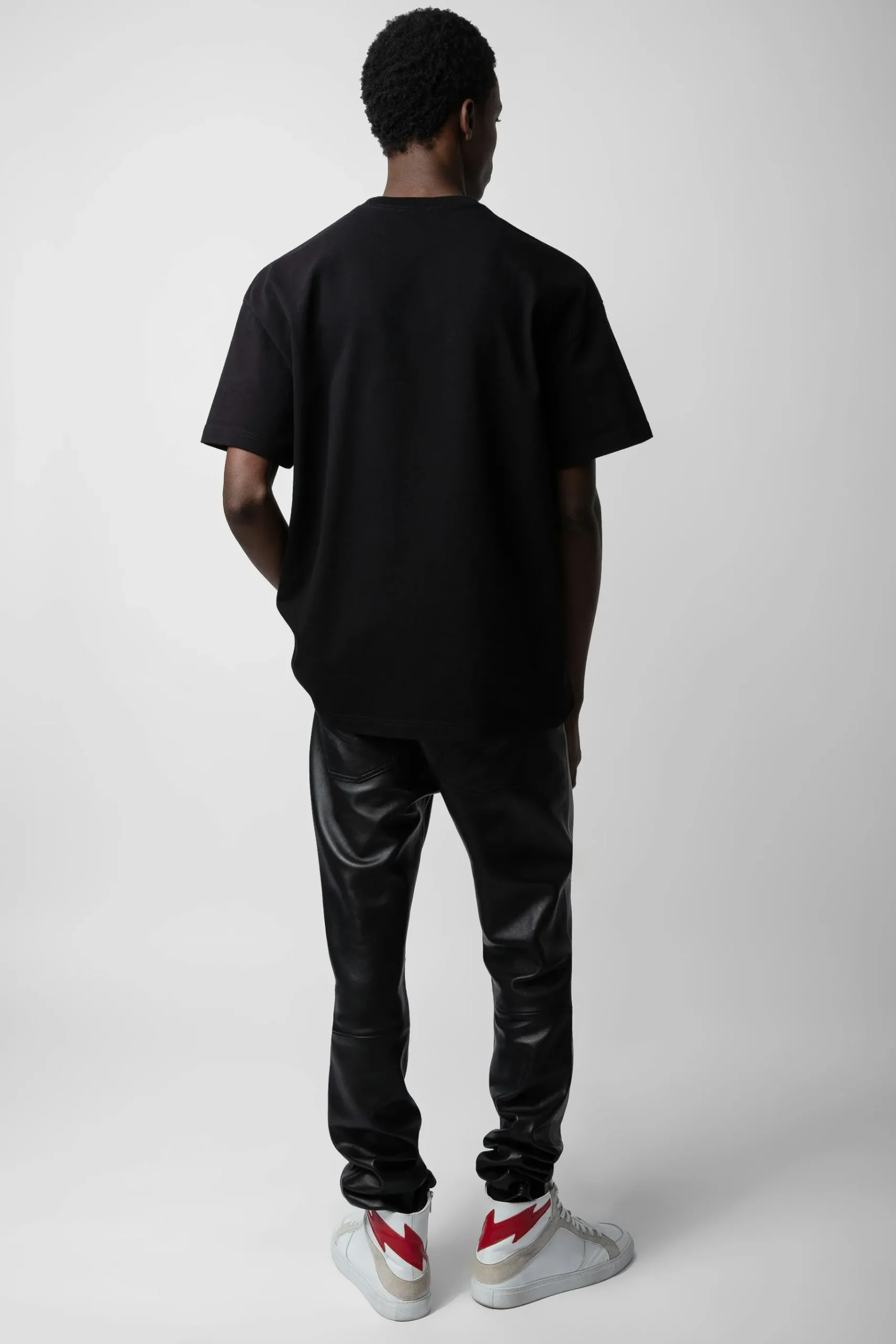 T-Shirts^Zadig & Voltaire T-Shirt Tete De Mort En Peluche