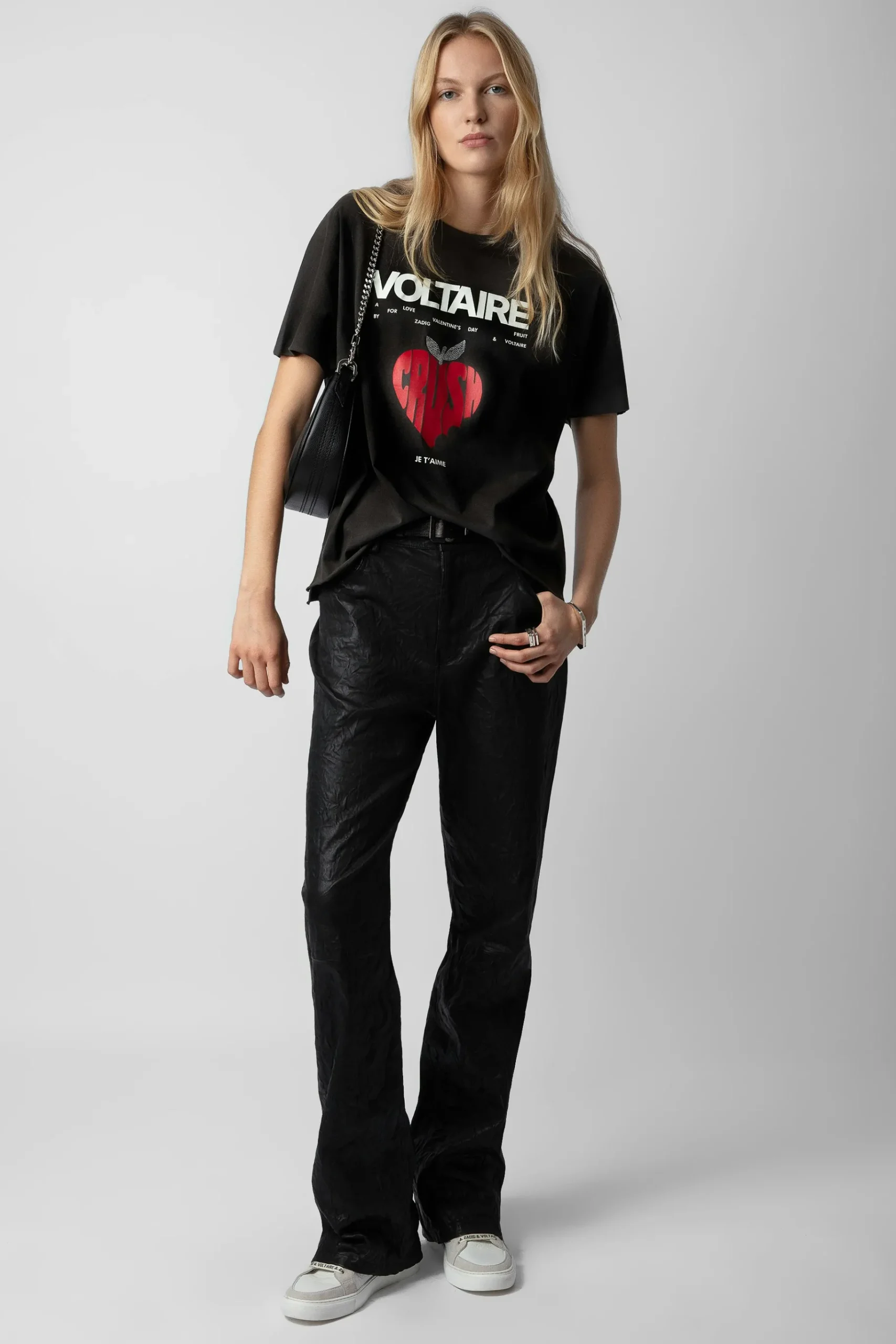 T-Shirts^Zadig & Voltaire T-Shirt Tommer Concert Crush Diamante