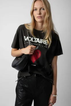 T-Shirts^Zadig & Voltaire T-Shirt Tommer Concert Crush Diamante