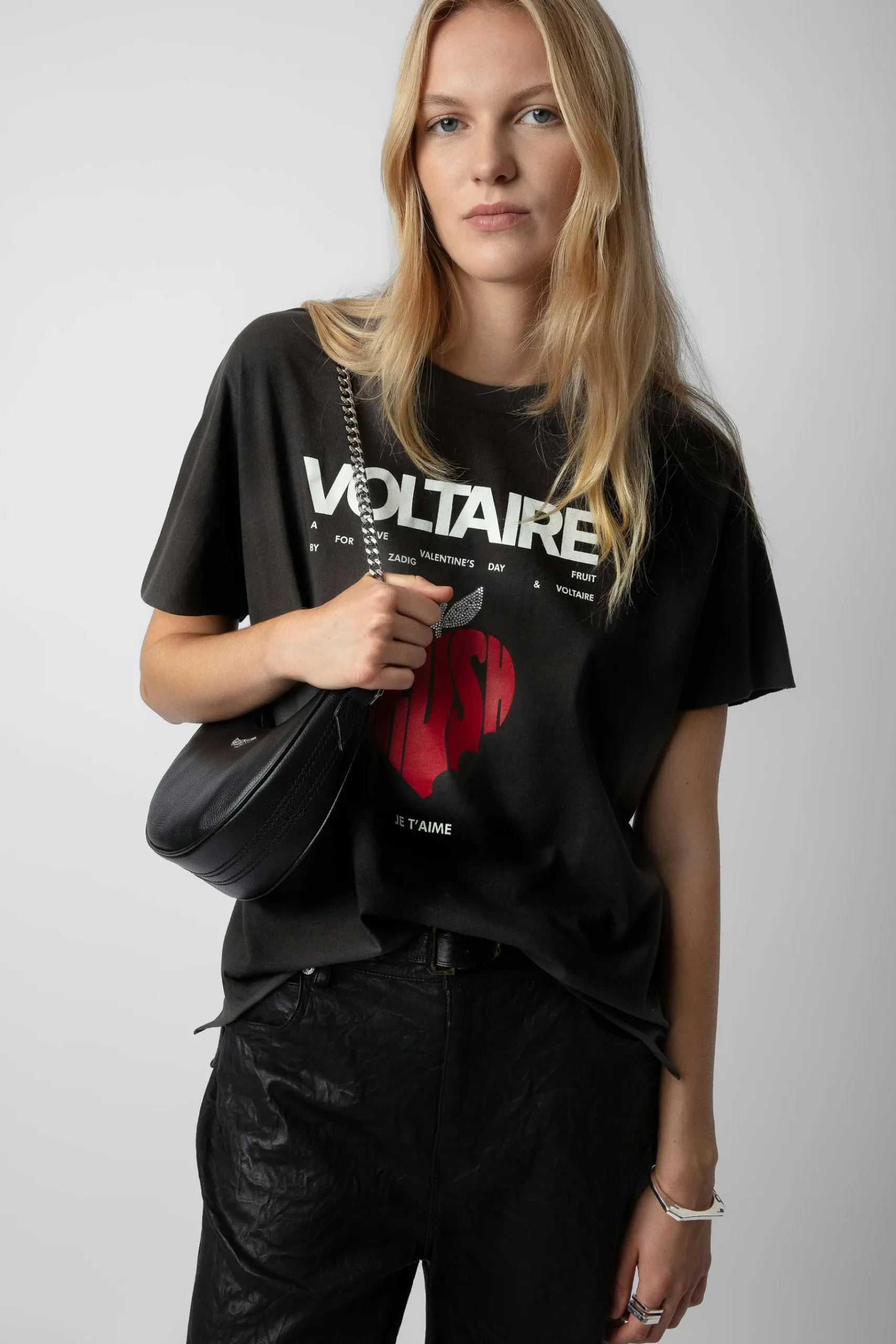 T-Shirts^Zadig & Voltaire T-Shirt Tommer Concert Crush Diamante
