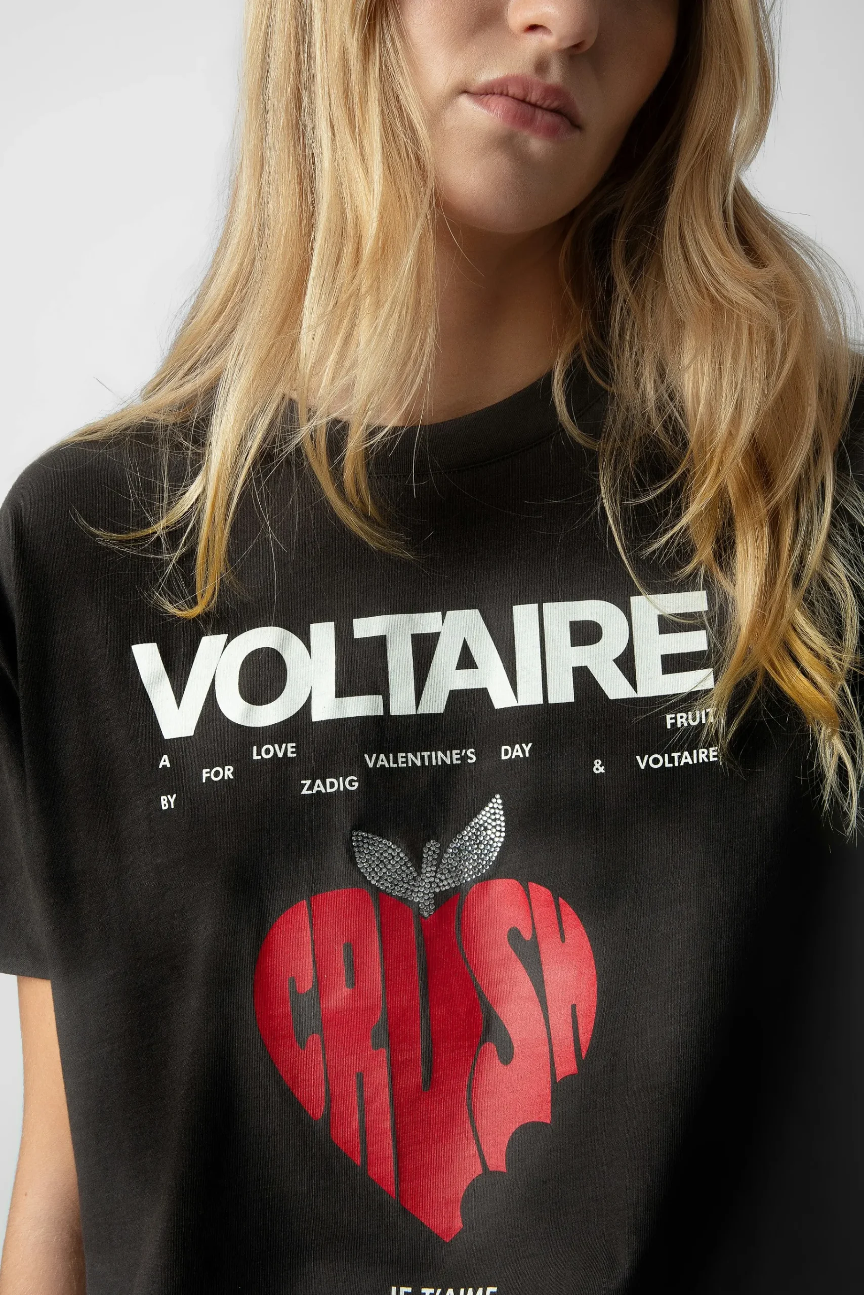 T-Shirts^Zadig & Voltaire T-Shirt Tommer Concert Crush Diamante