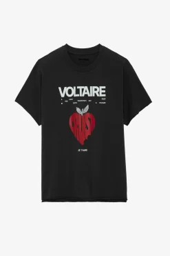 T-Shirts^Zadig & Voltaire T-Shirt Tommer Concert Crush Diamante