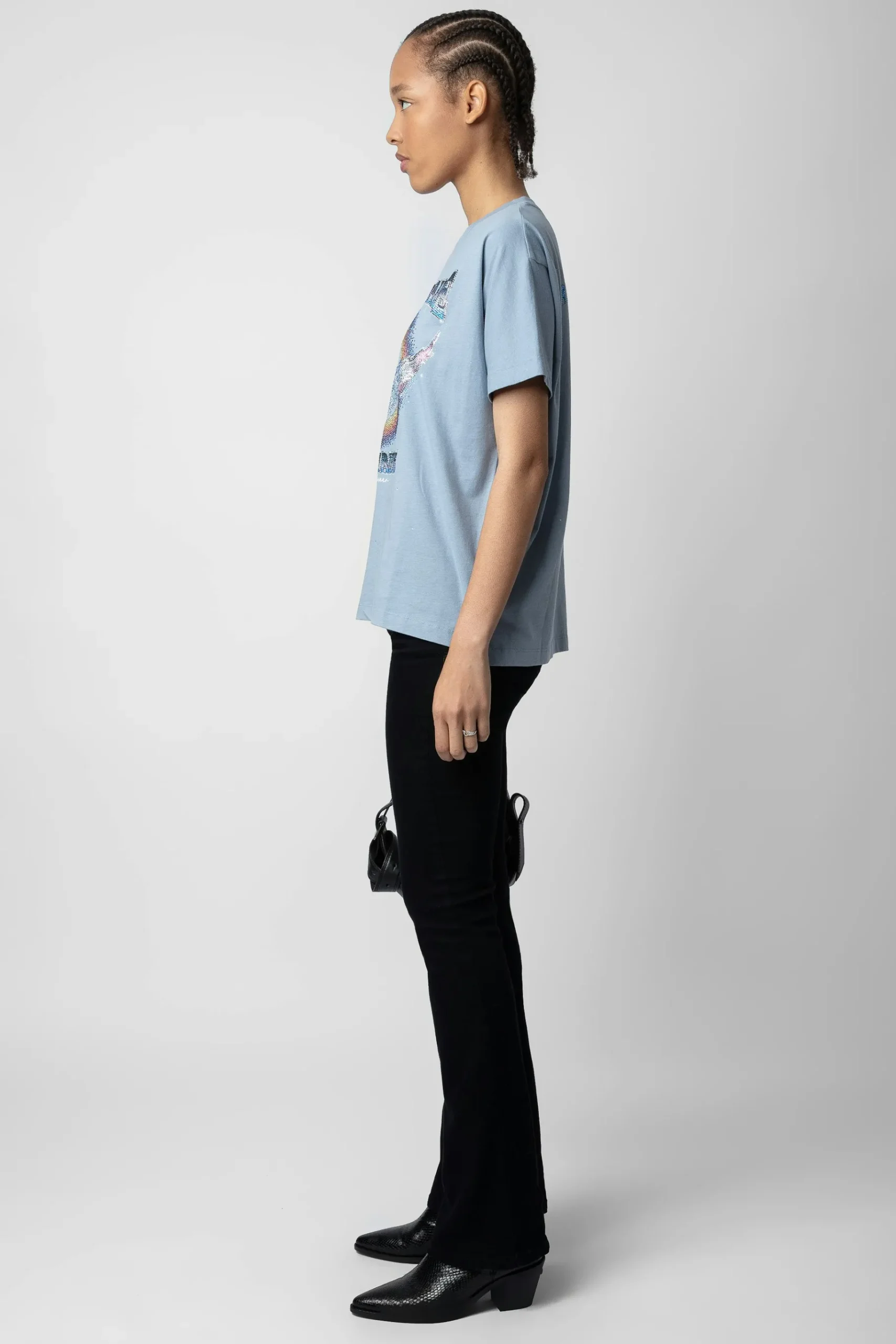 T-Shirts^Zadig & Voltaire T-Shirt Tommer Diamante