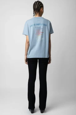 T-Shirts^Zadig & Voltaire T-Shirt Tommer Diamante