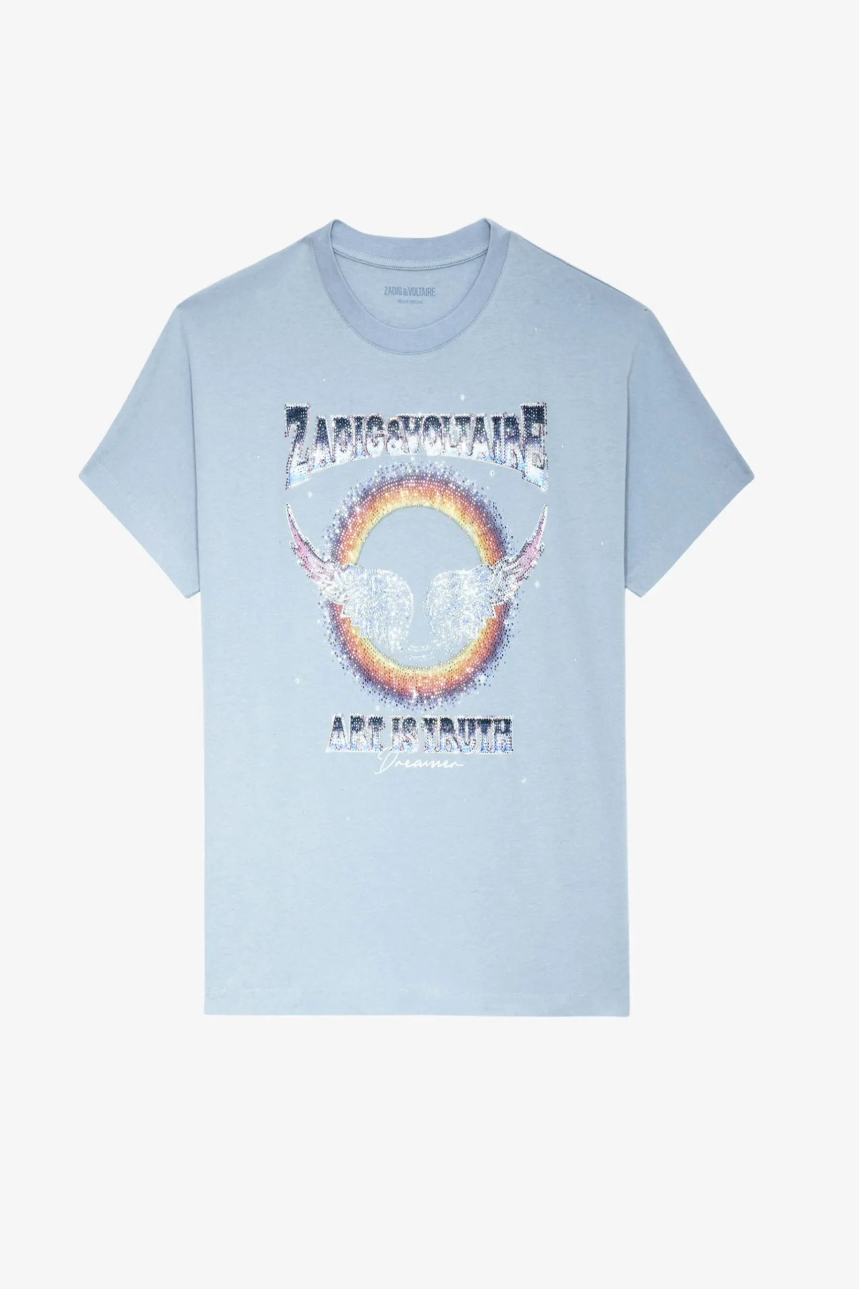 T-Shirts^Zadig & Voltaire T-Shirt Tommer Diamante