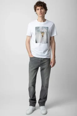 T-Shirts^Zadig & Voltaire T-Shirt Tommy A Imprime Photo