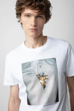 T-Shirts^Zadig & Voltaire T-Shirt Tommy A Imprime Photo