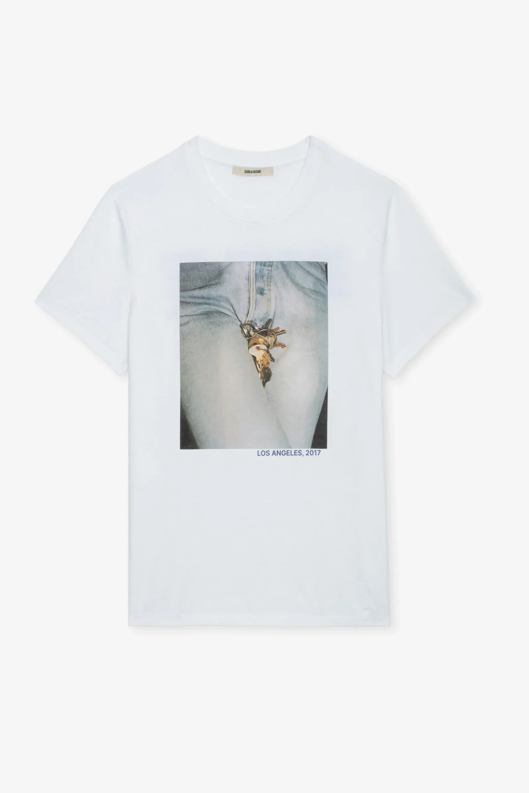 T-Shirts^Zadig & Voltaire T-Shirt Tommy A Imprime Photo