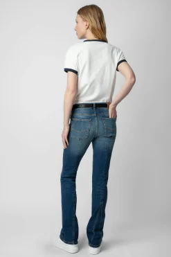 T-Shirts^Zadig & Voltaire T-Shirt Walk University Diamante