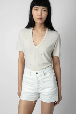 T-Shirts^Zadig & Voltaire T-Shirt Wassa Diamante