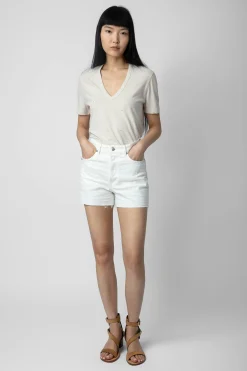 T-Shirts^Zadig & Voltaire T-Shirt Wassa Diamante