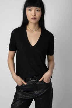 T-Shirts^Zadig & Voltaire T-Shirt Wassa Diamante