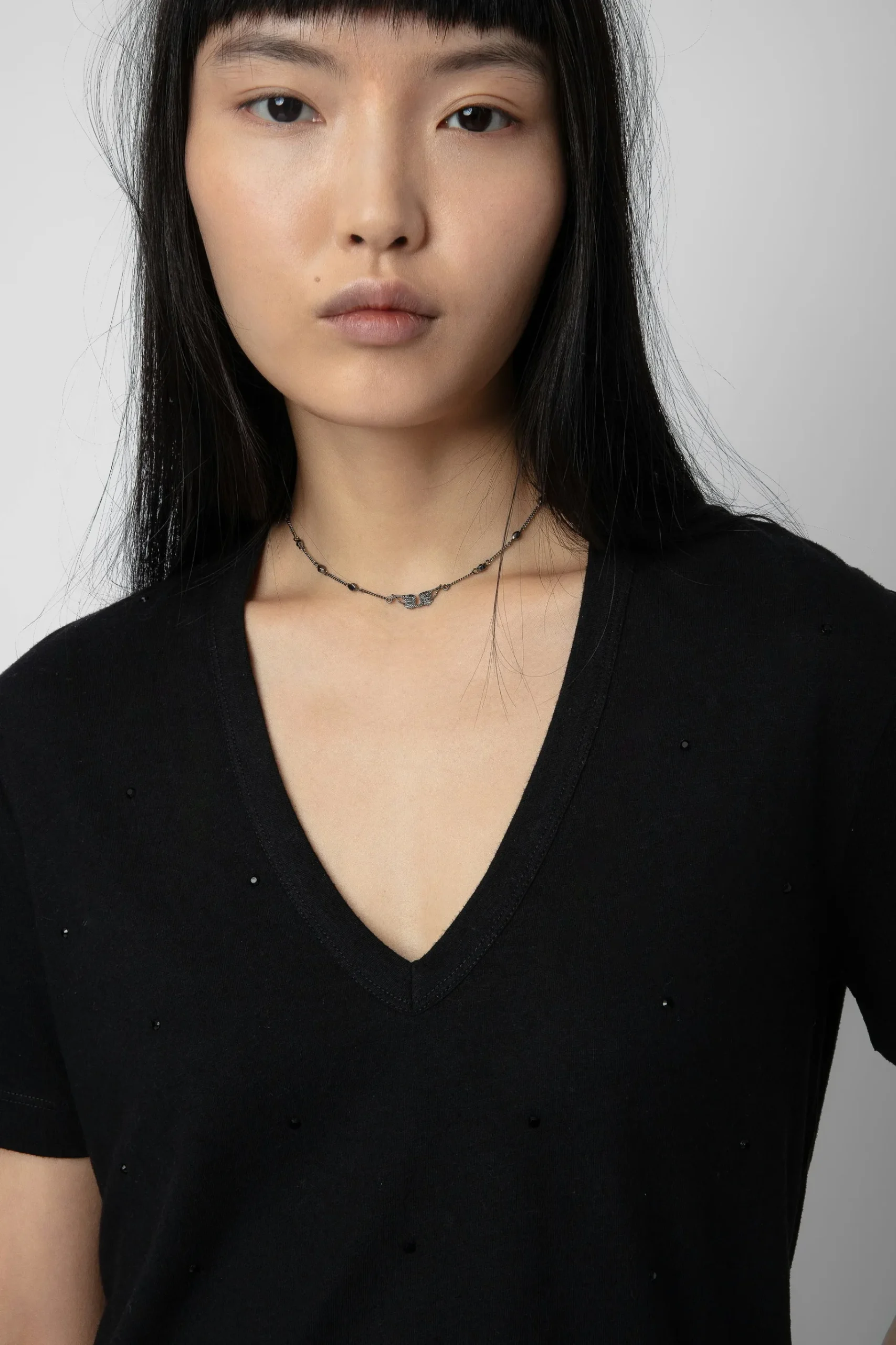 T-Shirts^Zadig & Voltaire T-Shirt Wassa Diamante
