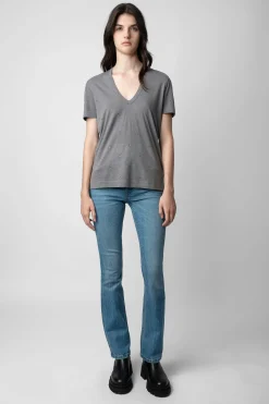 T-Shirts^Zadig & Voltaire T-Shirt Wassa Diamante