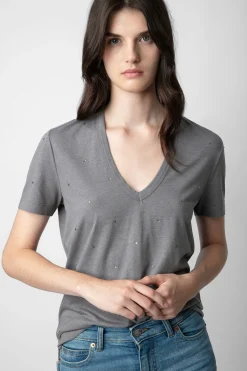 T-Shirts^Zadig & Voltaire T-Shirt Wassa Diamante