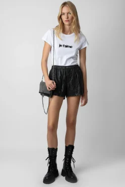 T-Shirts^Zadig & Voltaire T-Shirt Woop Je T'Aime
