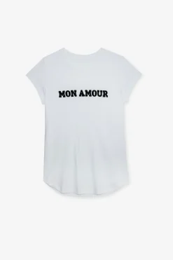 T-Shirts^Zadig & Voltaire T-Shirt Woop Mon Amour