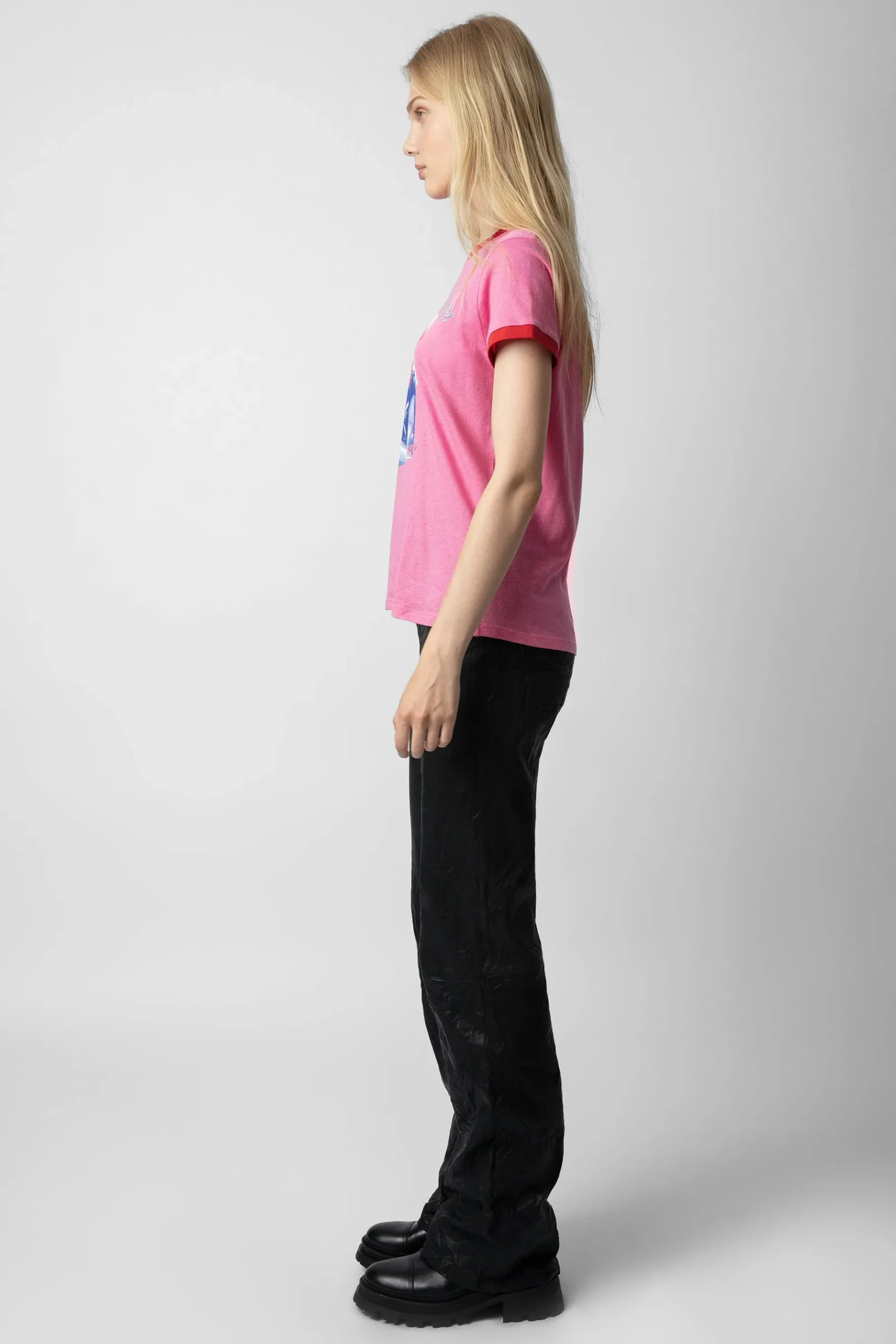 T-Shirts^Zadig & Voltaire T-Shirt Zoe A Imprime Photo
