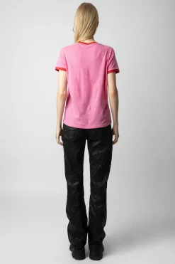 T-Shirts^Zadig & Voltaire T-Shirt Zoe A Imprime Photo