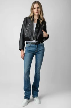 Manteaux Et Vestes^Zadig & Voltaire Veste En Cuir Bunta
