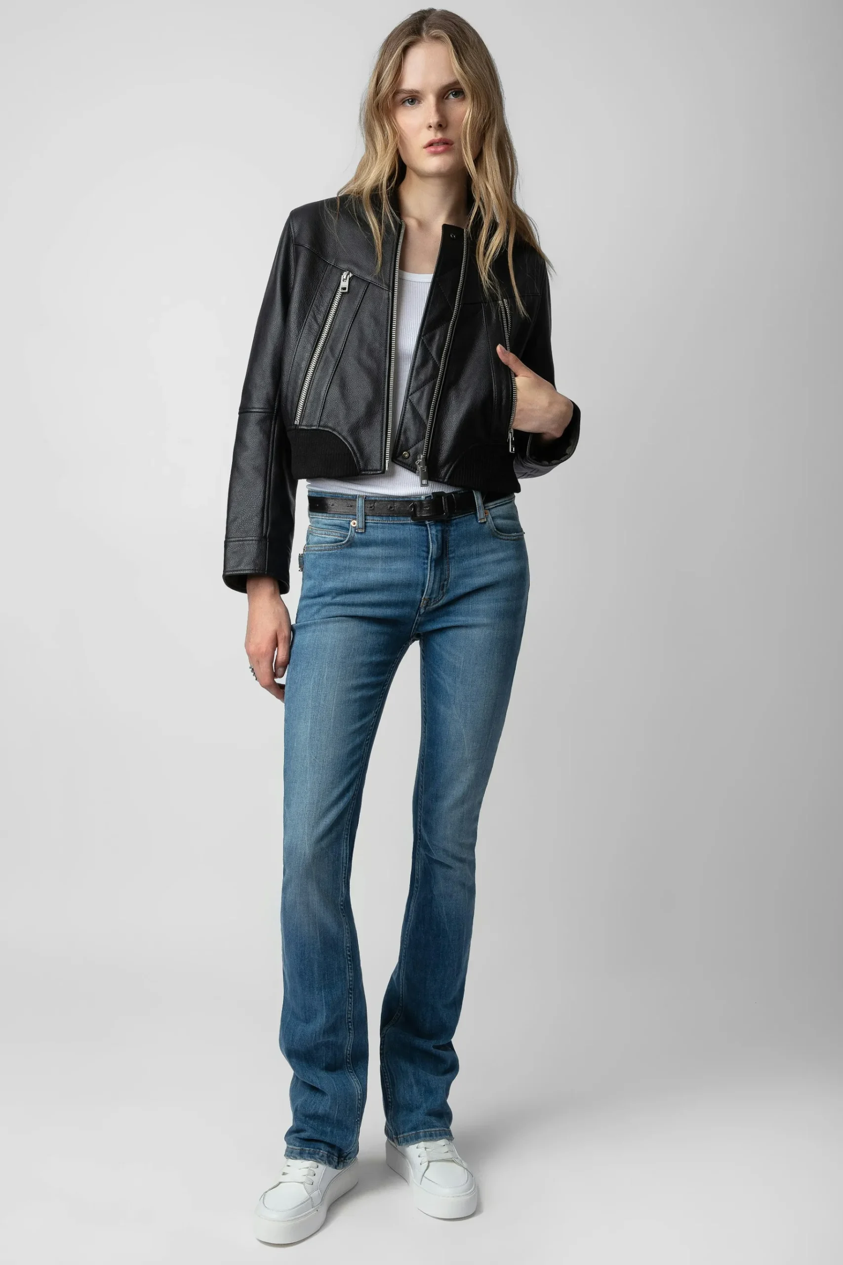 Manteaux Et Vestes^Zadig & Voltaire Veste En Cuir Bunta