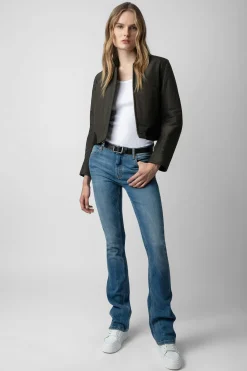 Manteaux Et Vestes^Zadig & Voltaire Veste En Cuir Bunta
