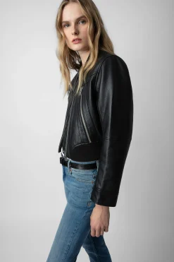 Manteaux Et Vestes^Zadig & Voltaire Veste En Cuir Bunta