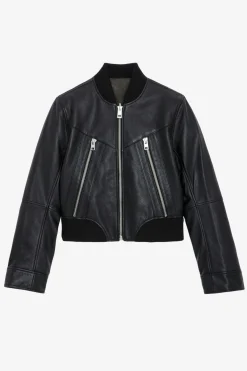 Manteaux Et Vestes^Zadig & Voltaire Veste En Cuir Bunta