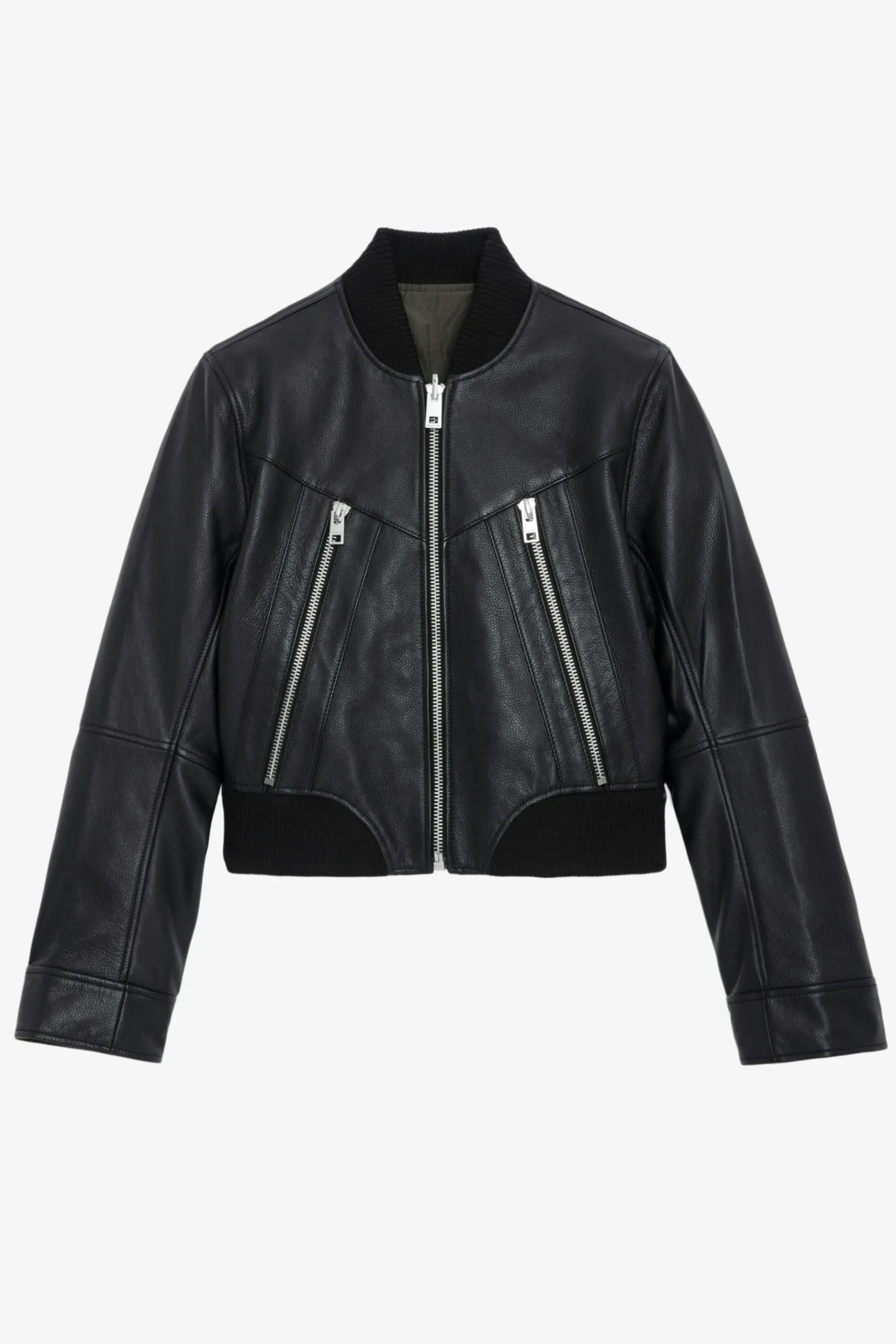 Manteaux Et Vestes^Zadig & Voltaire Veste En Cuir Bunta