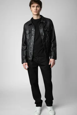 Manteaux Et Vestes^Zadig & Voltaire Veste En Cuir Froisse