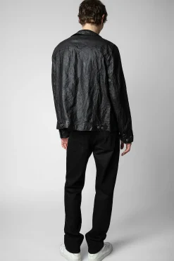 Manteaux Et Vestes^Zadig & Voltaire Veste En Cuir Froisse
