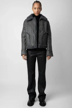 Manteaux Et Vestes^Zadig & Voltaire Veste En Cuir Kady